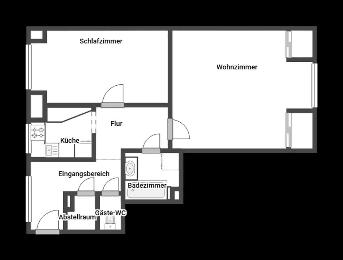 2-Zimmer-Wohnung kaufen in Wien – 58 m², € 299.000 – Bild 13 von 13