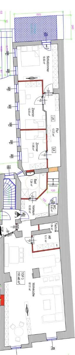 Wohnung mieten in Wiener Neustadt – 145 m², € 1.590 – Bild 32 von 32