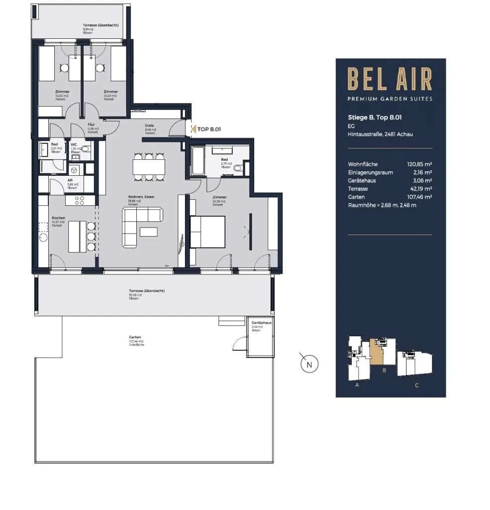 4-Zimmer-Wohnung kaufen in Mödling – 120,92 m², € 800.001 – Bild 17 von 18