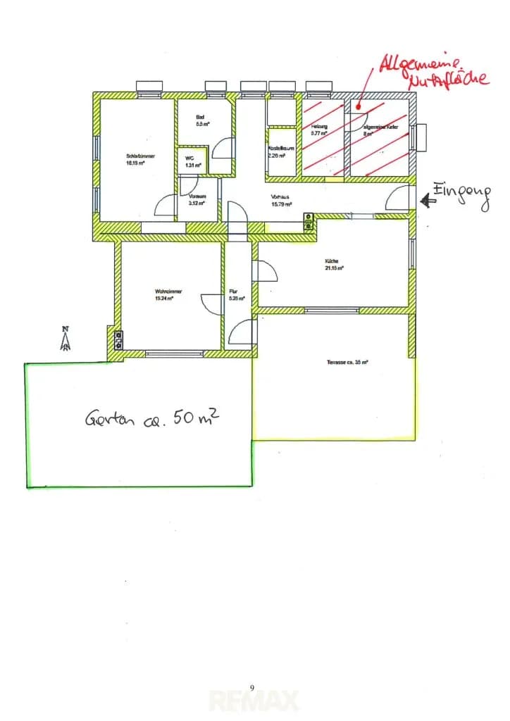 2-Zimmer-Wohnung mieten in Eferding – 87 m², € 915 – Bild 11 von 11