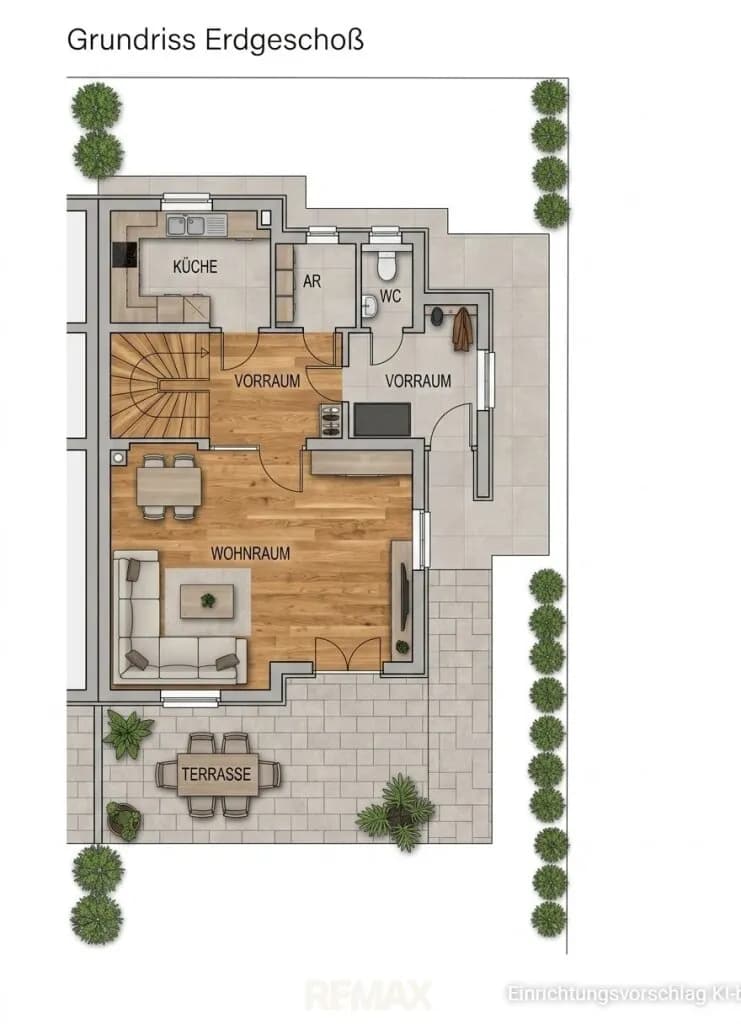 4-Zimmer-Haus kaufen in Baden – 117 m², € 380.000 – Bild 23 von 24