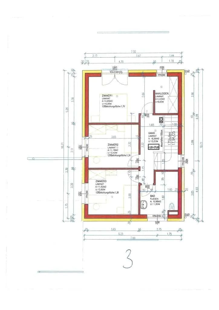 4-Zimmer-Haus mieten in Güssing – 124,42 m², € 943 – Bild 8 von 12