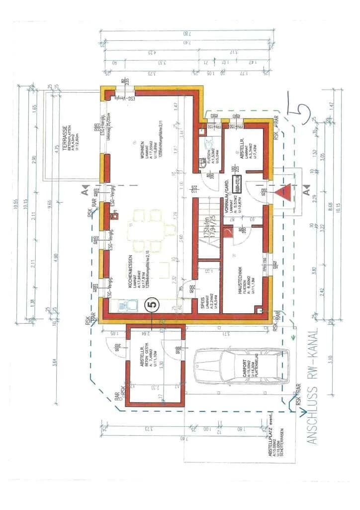 4-Zimmer-Haus mieten in Güssing – 124,42 m², € 943 – Bild 11 von 12