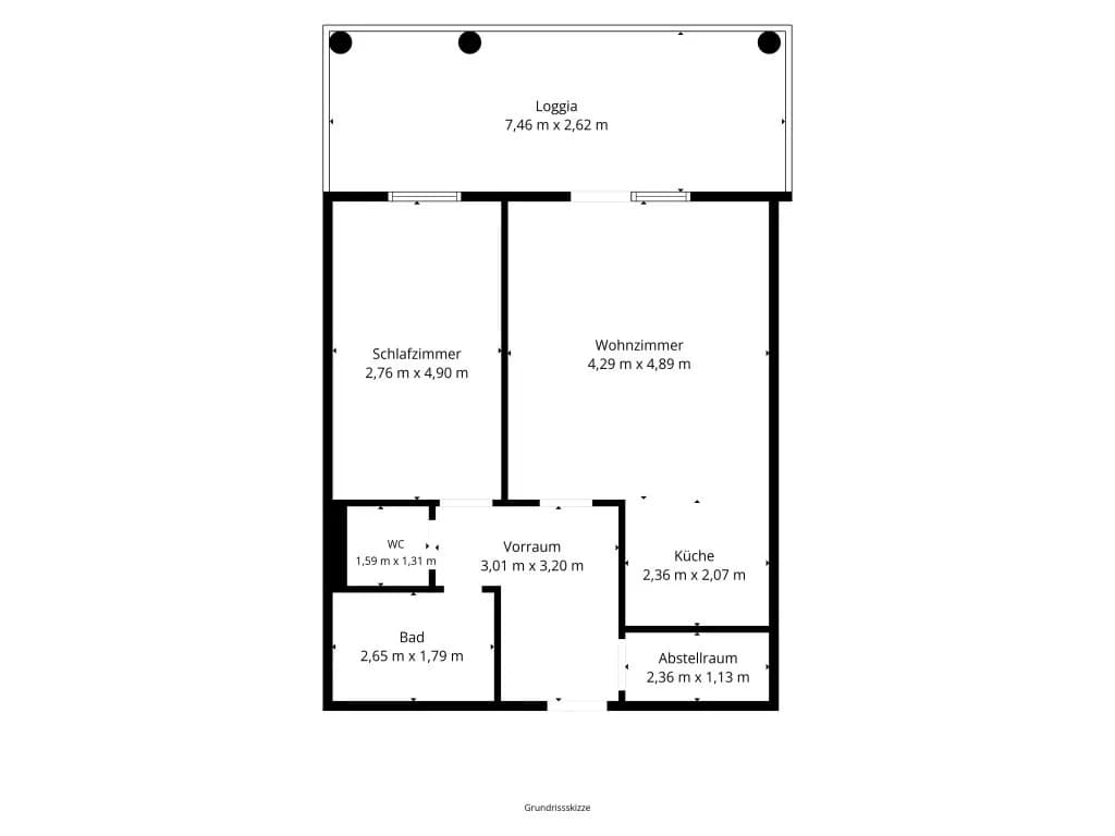 2-Zimmer-Wohnung kaufen in Villach – 56 m², € 230.000 – Bild 11 von 11