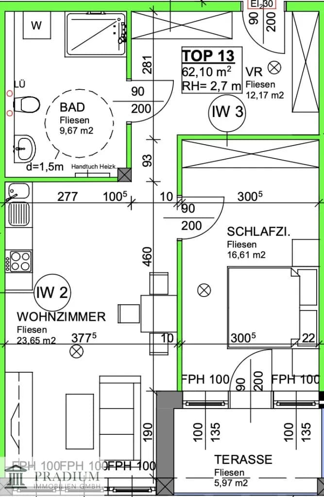 Wohnung kaufen in Bruck an der Leitha – 62,1 m², € 215.000 – Bild 8 von 8