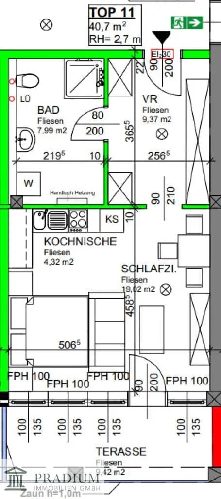 Wohnung kaufen in Bruck an der Leitha – 40,7 m², € 160.000 – Bild 8 von 8