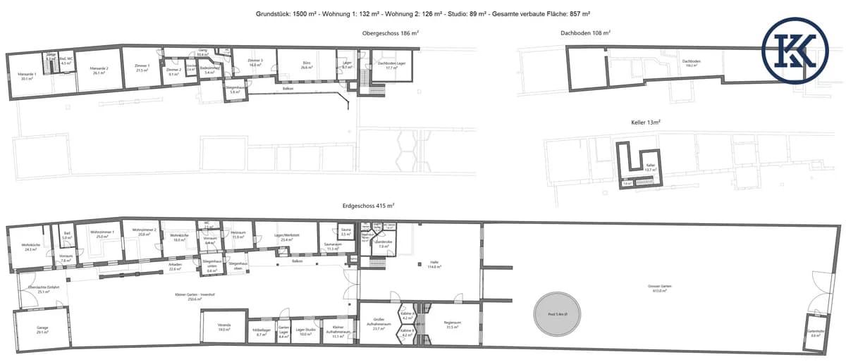 7-Zimmer-Gewerbeimmobilie kaufen in Gänserndorf – 253 m², € 560.000 – Bild 78 von 79