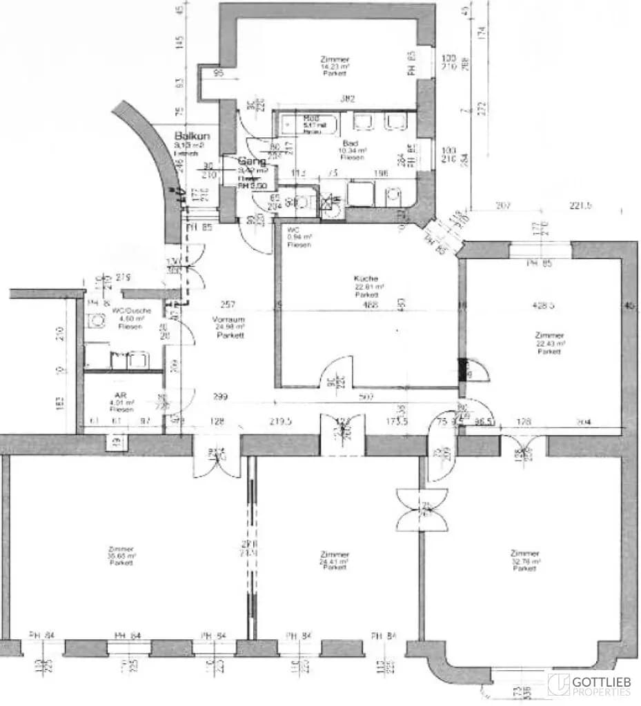 5-Zimmer-Wohnung mieten in Wien – 196,97 m², € 3.748 – Bild 32 von 32