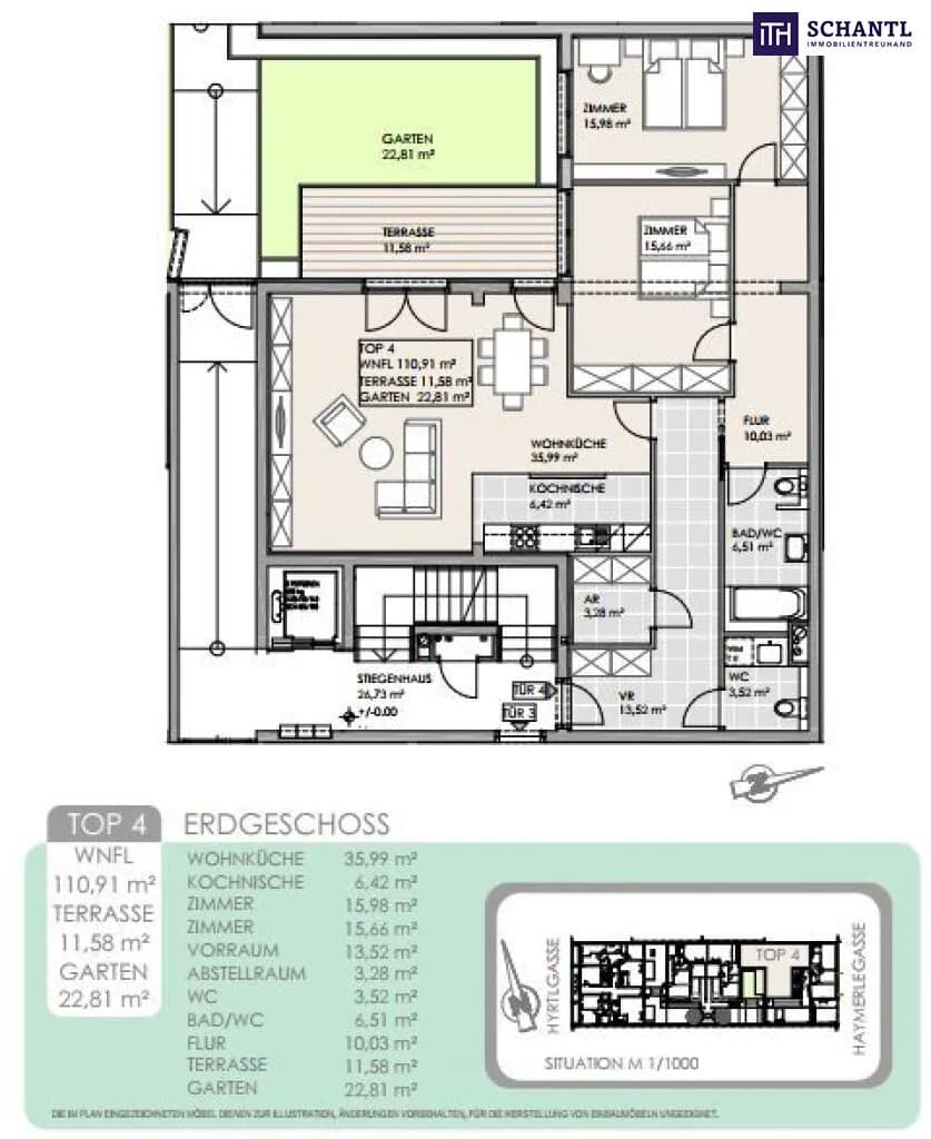 3-Zimmer-Wohnung kaufen in Wien – 110,91 m², € 540.000 – Bild 30 von 30