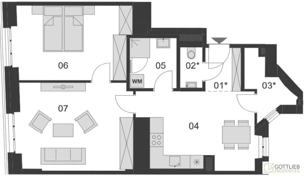 3-Zimmer-Wohnung kaufen in Wien – 67,71 m², € 495.000 – Bild 27 von 27