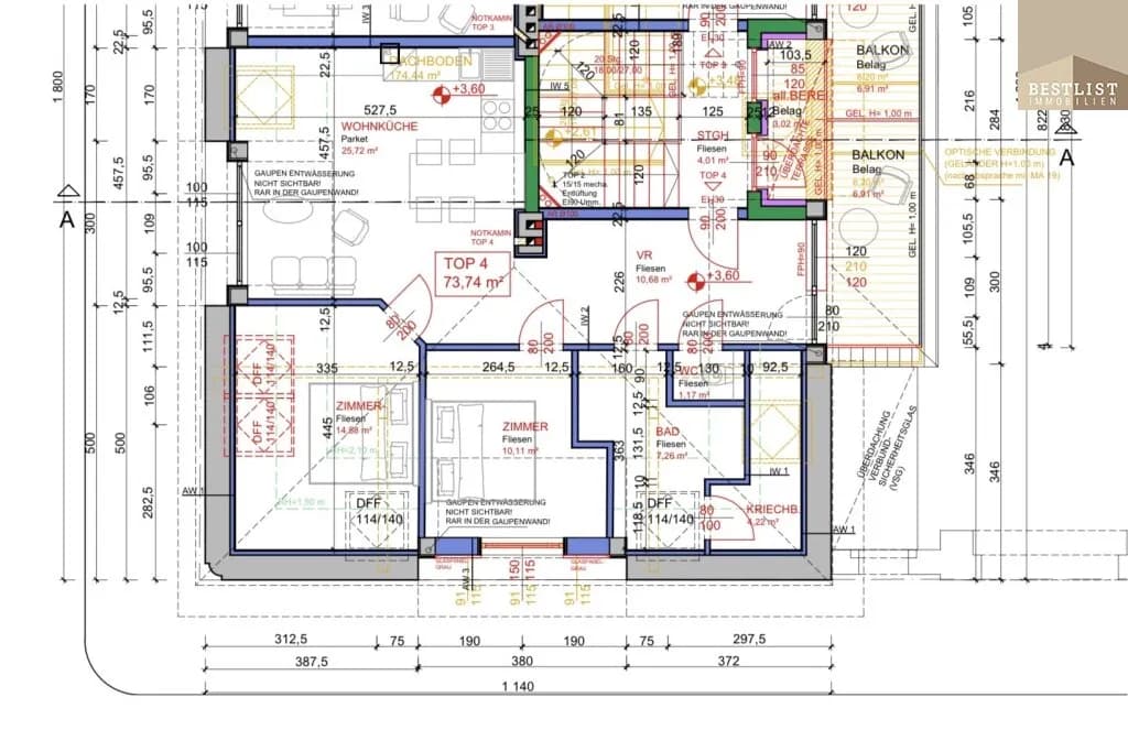 3-Zimmer-Wohnung kaufen in Wien – 74 m², € 499.900 – Bild 9 von 9