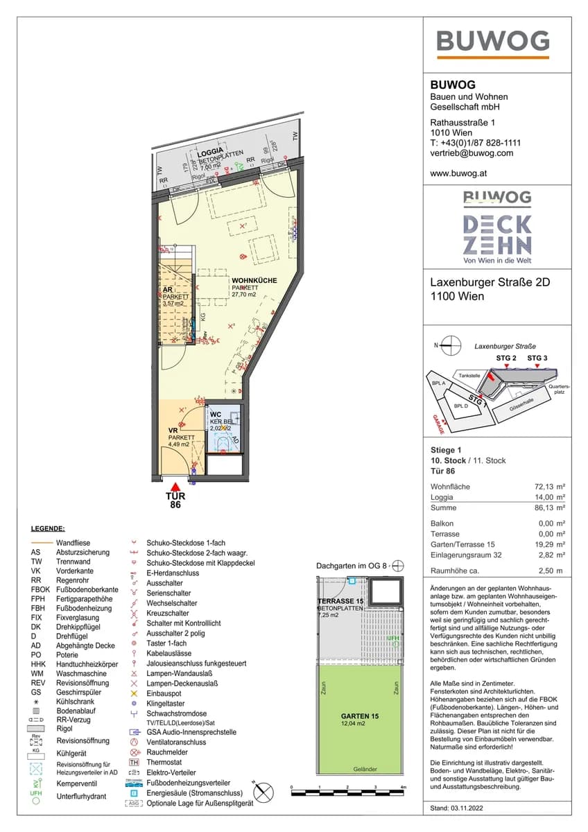 2-Zimmer-Wohnung mieten in Wien – 72,13 m², € 1.898 – Bild 52 von 53