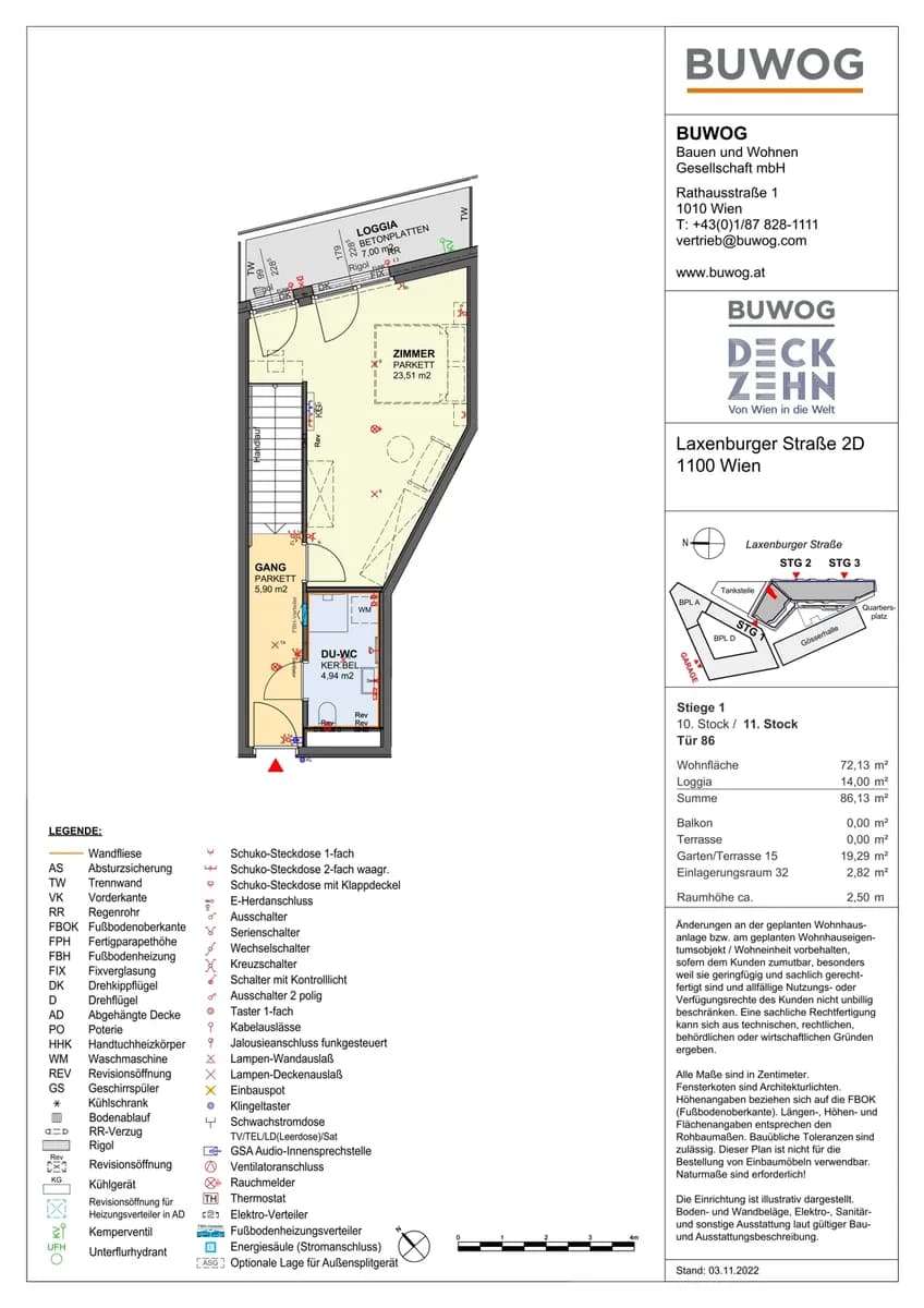 2-Zimmer-Wohnung mieten in Wien – 72,13 m², € 1.898 – Bild 53 von 53