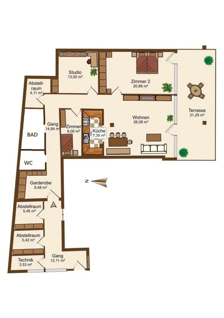 4-Zimmer-Wohnung kaufen in Schwaz – 117,2 m², € 475.000 – Bild 36 von 36
