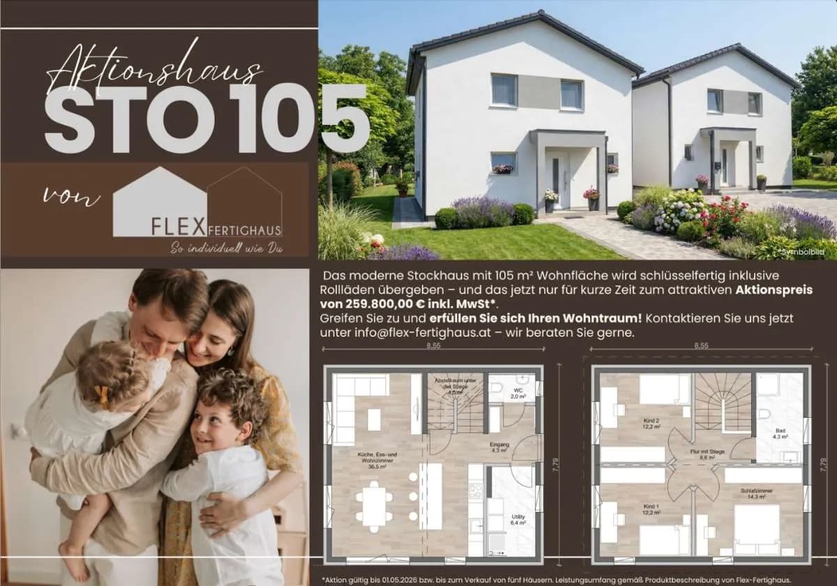 4-Zimmer-Haus kaufen in Graz-Umgebung – 105 m², € 279.800 – Bild 5 von 5
