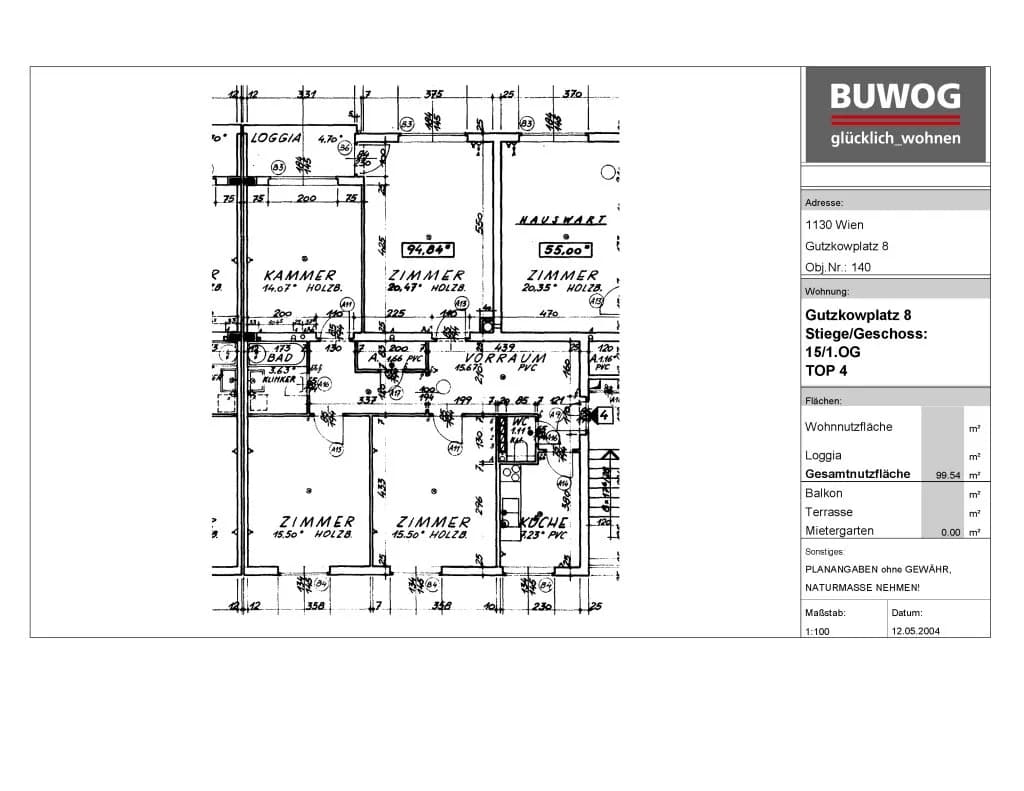 4-Zimmer-Wohnung kaufen in Wien – 95,77 m², € 469.900 – Bild 32 von 33