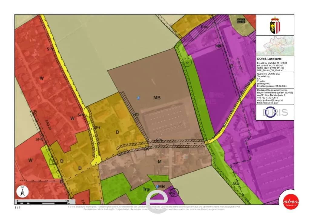 Immobilie mieten in Linz Land – 7 450 m² – Bild 2 von 3