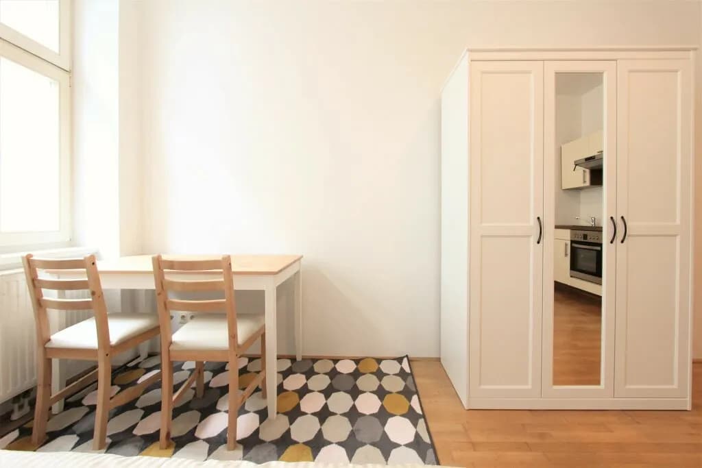 1-Zimmer-Wohnung mieten in Wien – 25 m², € 920