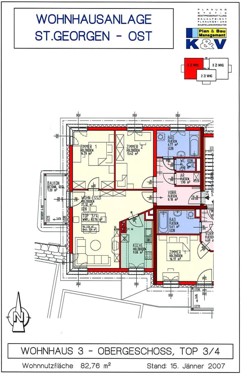 3-Zimmer-Wohnung mieten in Scheibbs – 82,97 m², € 910 – Bild 21 von 21