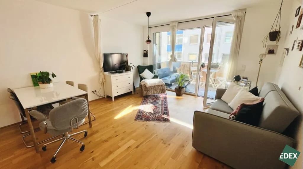 2-Zimmer-Wohnung mieten in Wien – 46 m², € 1.099