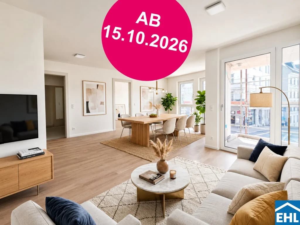 2-Zimmer-Wohnung mieten in Wien – 43,75 m², € 1.099