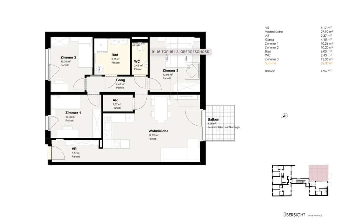 4-Zimmer-Wohnung kaufen in Baden – 82 m², € 639.000 – Bild 13 von 13