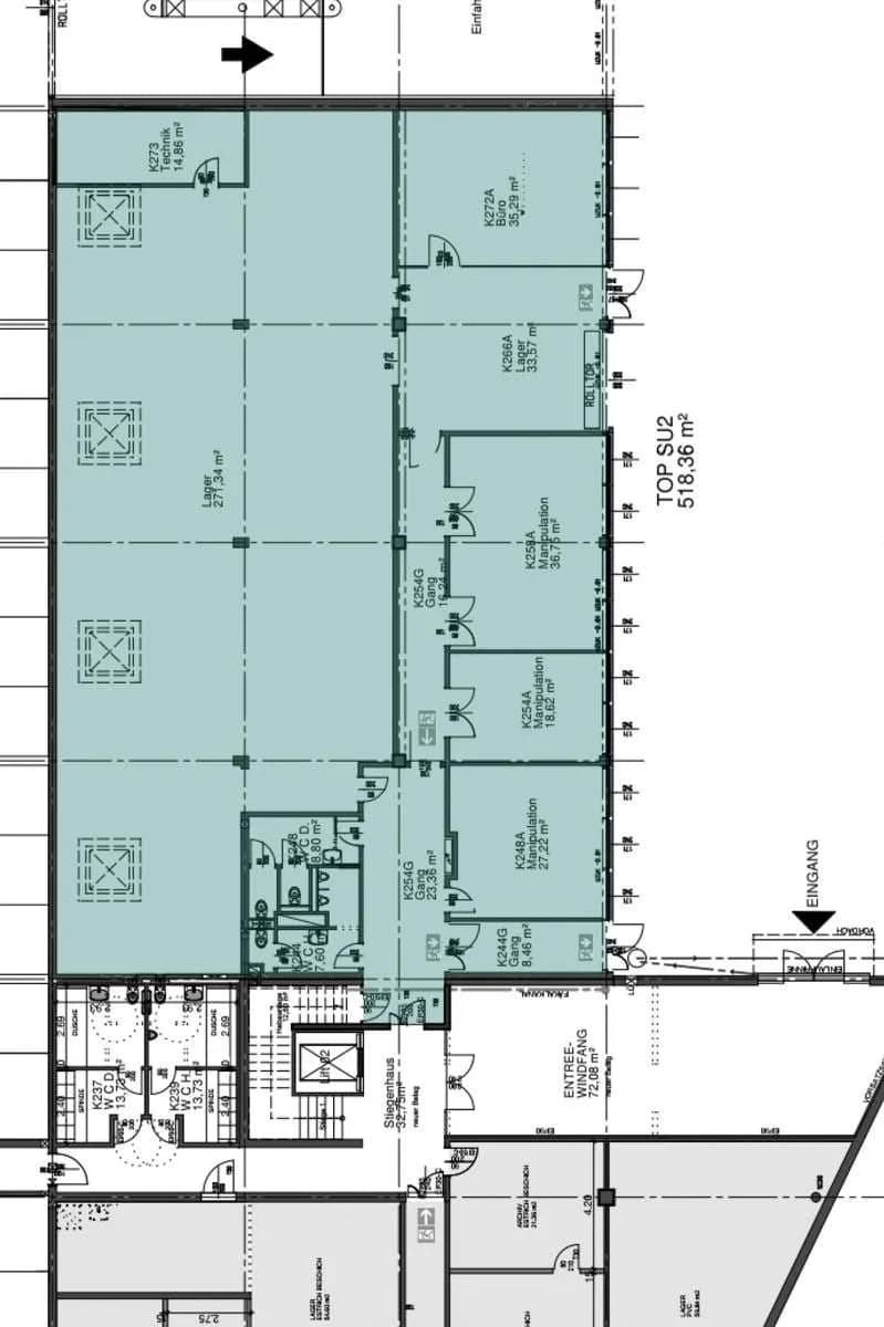 Gewerbeimmobilie mieten in Salzburg Stadt – 518 m², € 6.117 – Bild 6 von 6