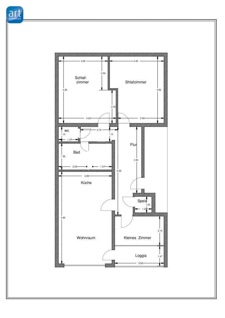 4-Zimmer-Wohnung kaufen in Salzburg Stadt – 101 m², € 549.800 – Bild 12 von 12