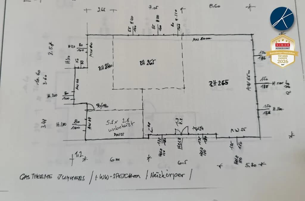 9-Zimmer-Haus mieten in Krems Land – 320 m², € 1.900 – Bild 20 von 21