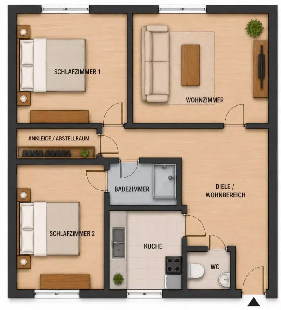 3-Zimmer-Wohnung kaufen in Wien – 90 m², € 519.000 – Bild 9 von 9