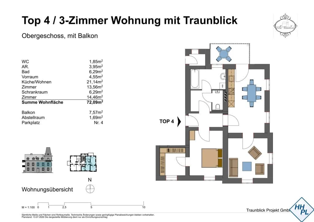 3-Zimmer-Wohnung kaufen in Liezen – 72 m², € 324.000 – Bild 10 von 12