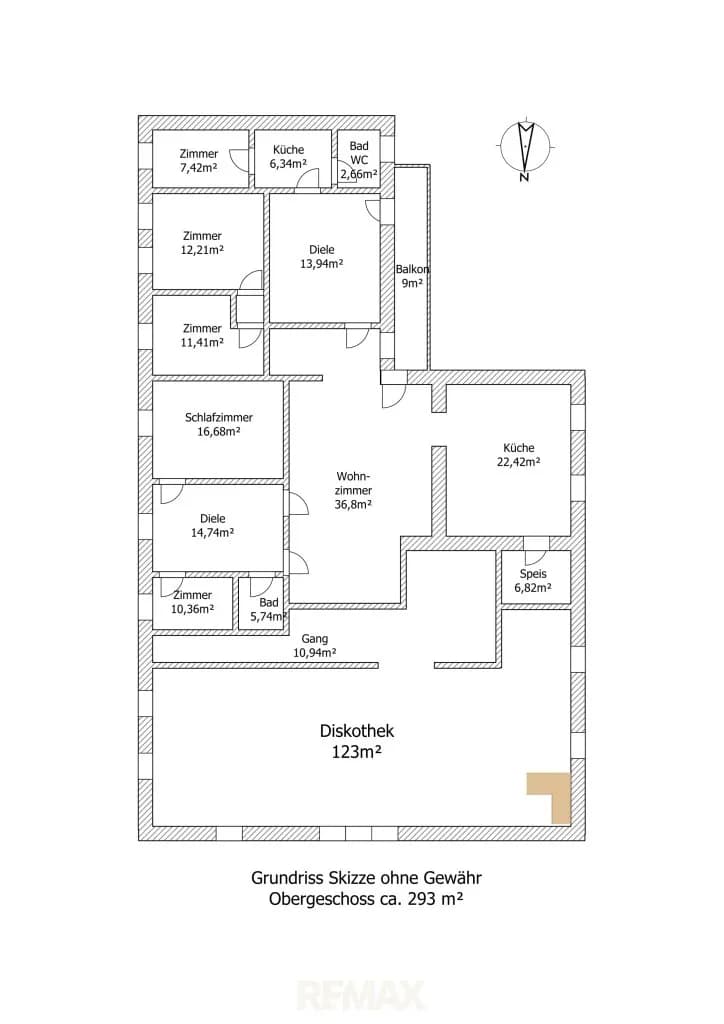 13-Zimmer-Gewerbeimmobilie kaufen in Leoben – 277 m², € 119.000 – Bild 66 von 72