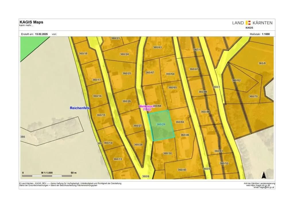 Grundstück kaufen in Wolfsberg – 747 m², € 99.000 – Bild 9 von 9