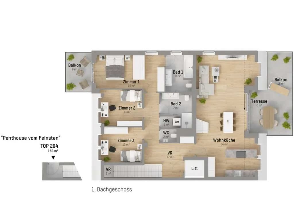4-Zimmer-Wohnung kaufen in Wien – 168,7 m², € 1.749.900 – Bild 21 von 21