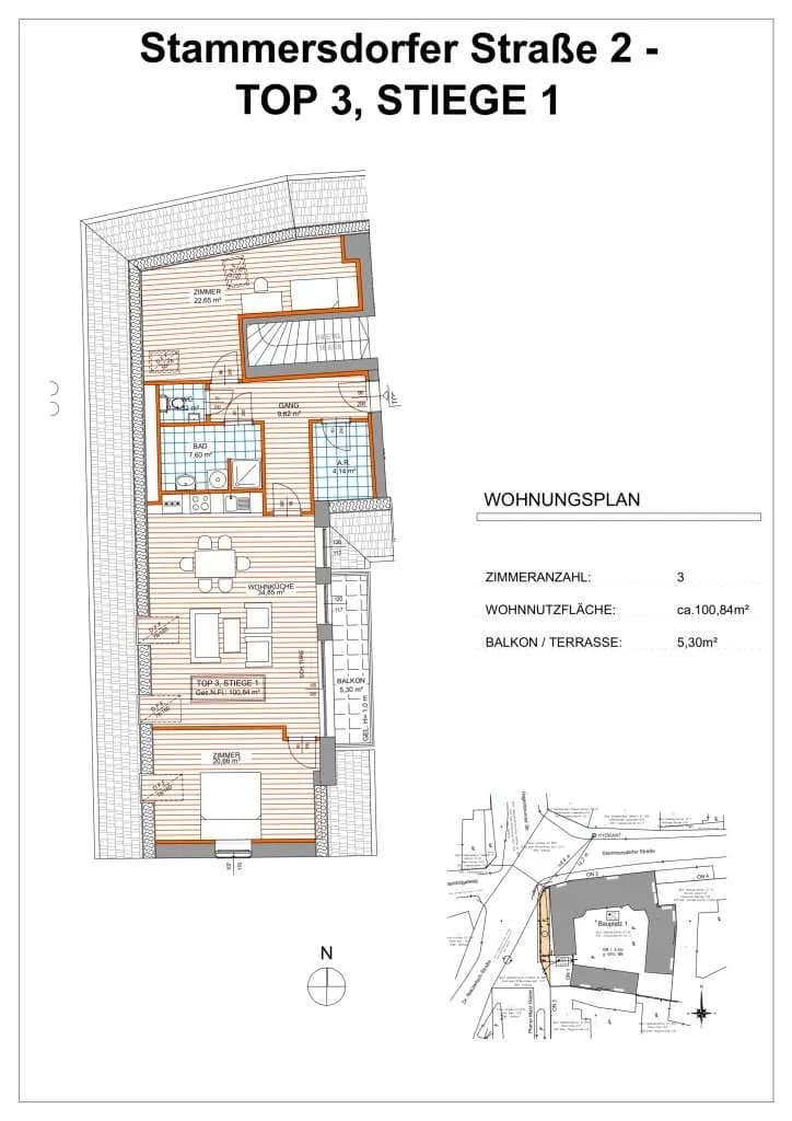 Wohnung mieten in Wien – 100,84 m², € 1.799 – Bild 8 von 8