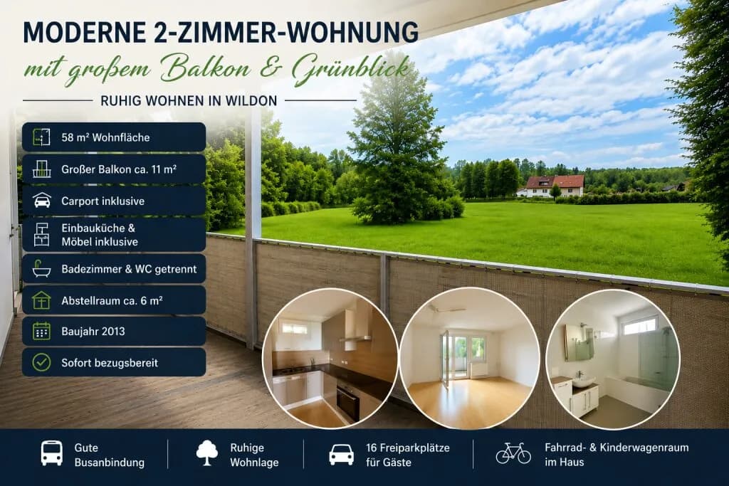 2-Zimmer-Wohnung kaufen in Leibnitz – 58 m² – Bild 1 von 12