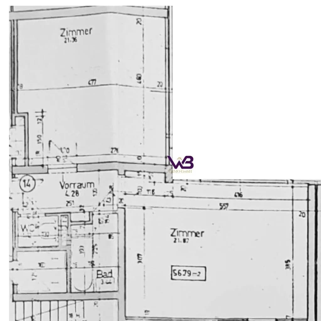 2-Zimmer-Wohnung mieten in Wien – 56 m², € 926 – Bild 14 von 14