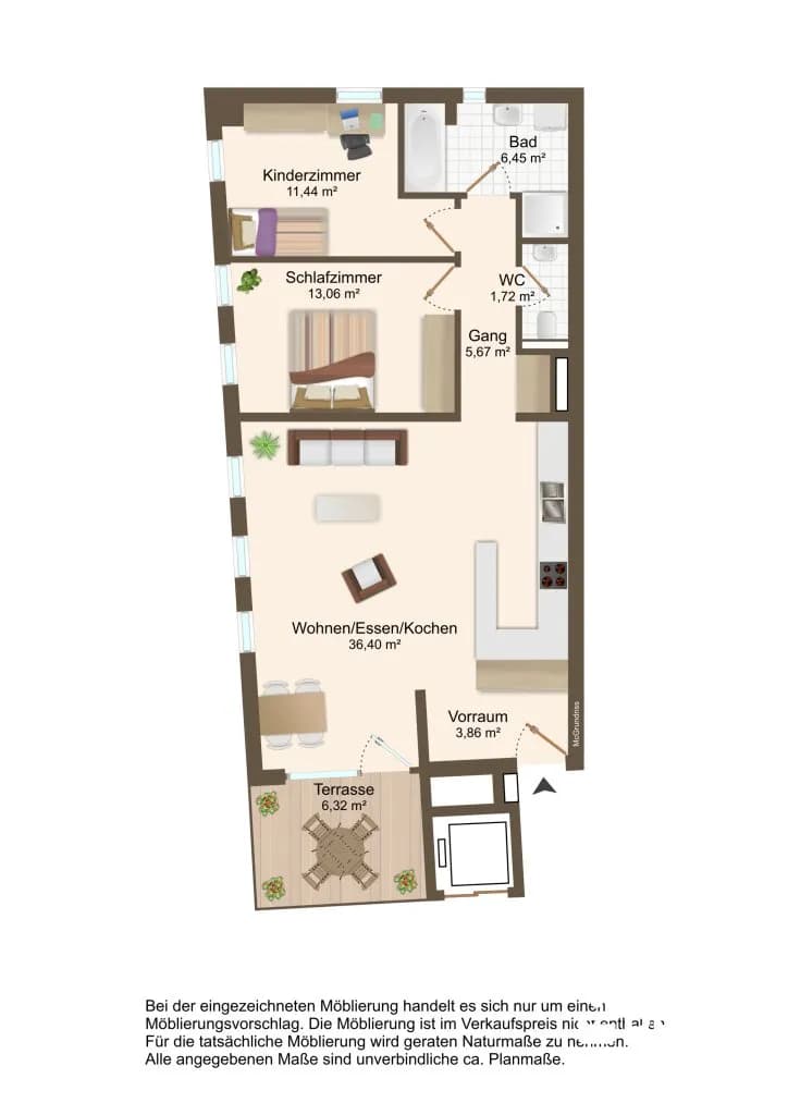 3-Zimmer-Wohnung kaufen in Innsbruck – 80,61 m², € 490.000 – Bild 11 von 11