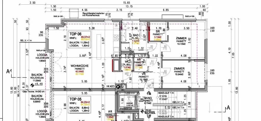 3-Zimmer-Wohnung mieten in Wien – 89,53 m², € 2.181 – Bild 38 von 40