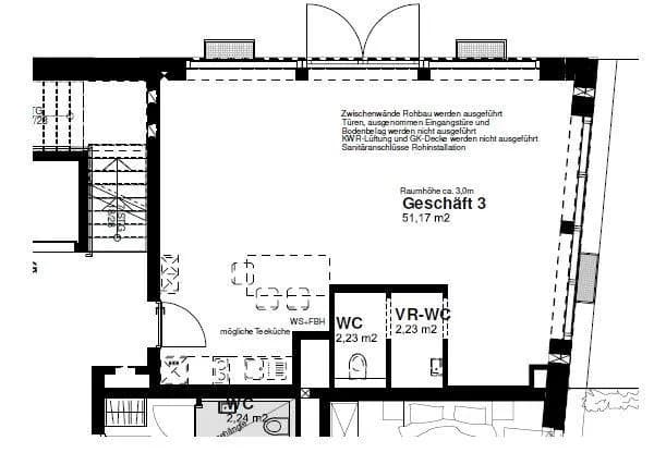 Gewerbeimmobilie kaufen in Wels – 56 m², € 183.000 – Bild 4 von 5