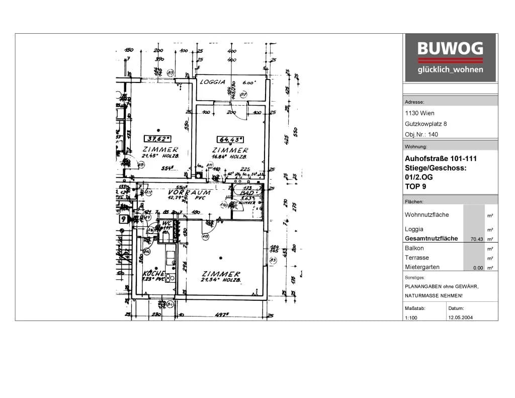 2-Zimmer-Wohnung kaufen in Wien – 64,43 m², € 309.900 – Bild 26 von 26