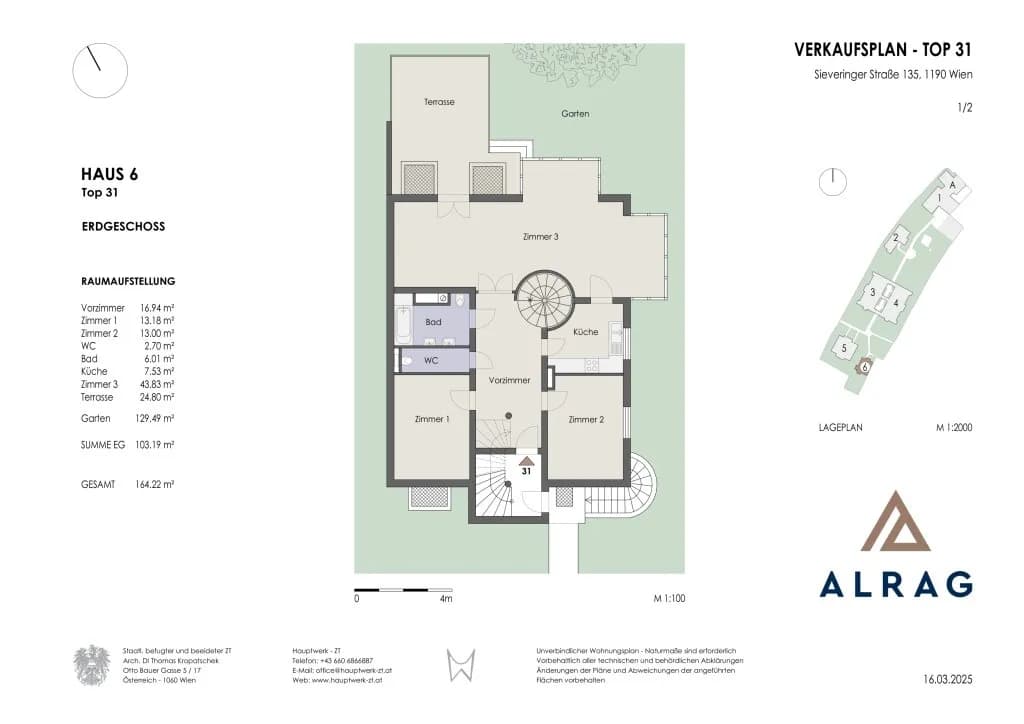 3-Zimmer-Wohnung kaufen in Wien – 164 m², € 1.090.000 – Bild 9 von 10