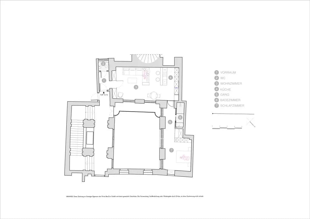 2-Zimmer-Wohnung mieten in Wien – 69,65 m², € 2.396 – Bild 12 von 12