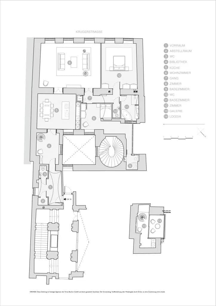 3-Zimmer-Wohnung mieten in Wien – 183,25 m², € 6.055 – Bild 15 von 15
