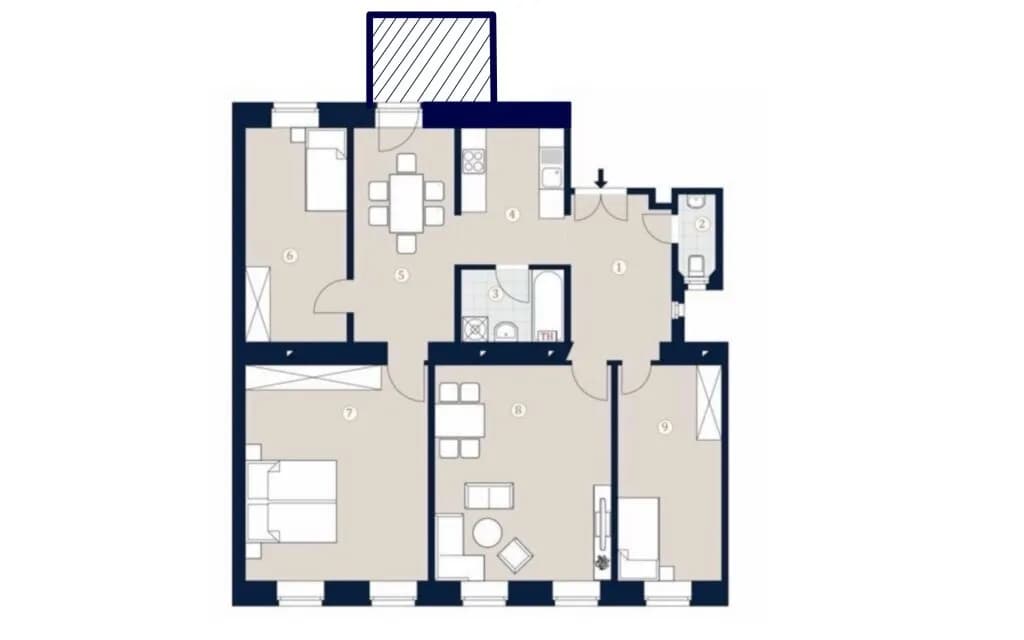 5-Zimmer-Wohnung kaufen in Wien – 102,4 m², € 660.000 – Bild 15 von 16