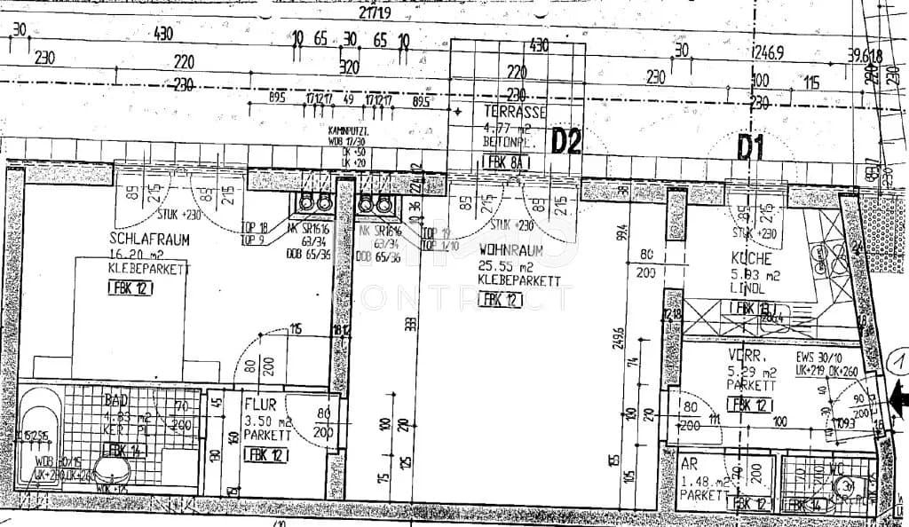 2-Zimmer-Wohnung mieten in Linz – 64,12 m², € 927 – Bild 11 von 11