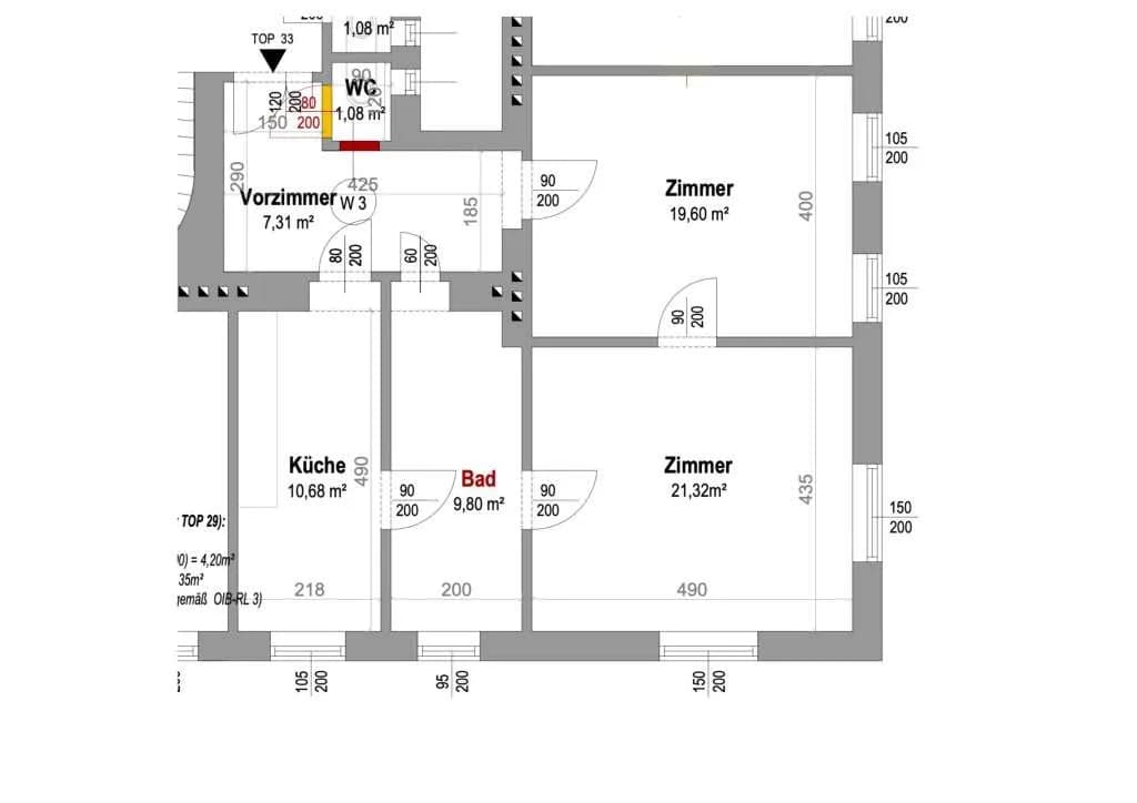 2-Zimmer-Wohnung kaufen in Wien – 69 m², € 230.000 – Bild 8 von 8