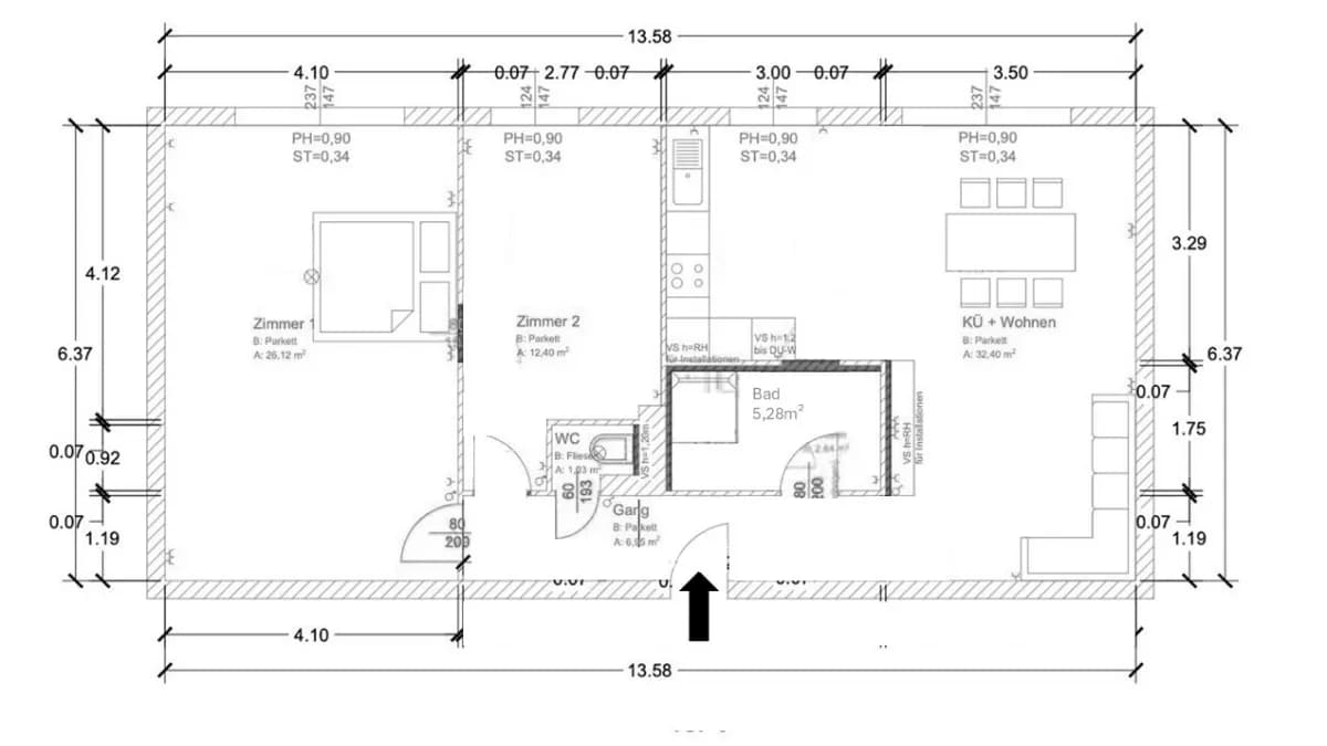 3-Zimmer-Wohnung kaufen in Baden – 84,5 m², € 329.000 – Bild 13 von 13