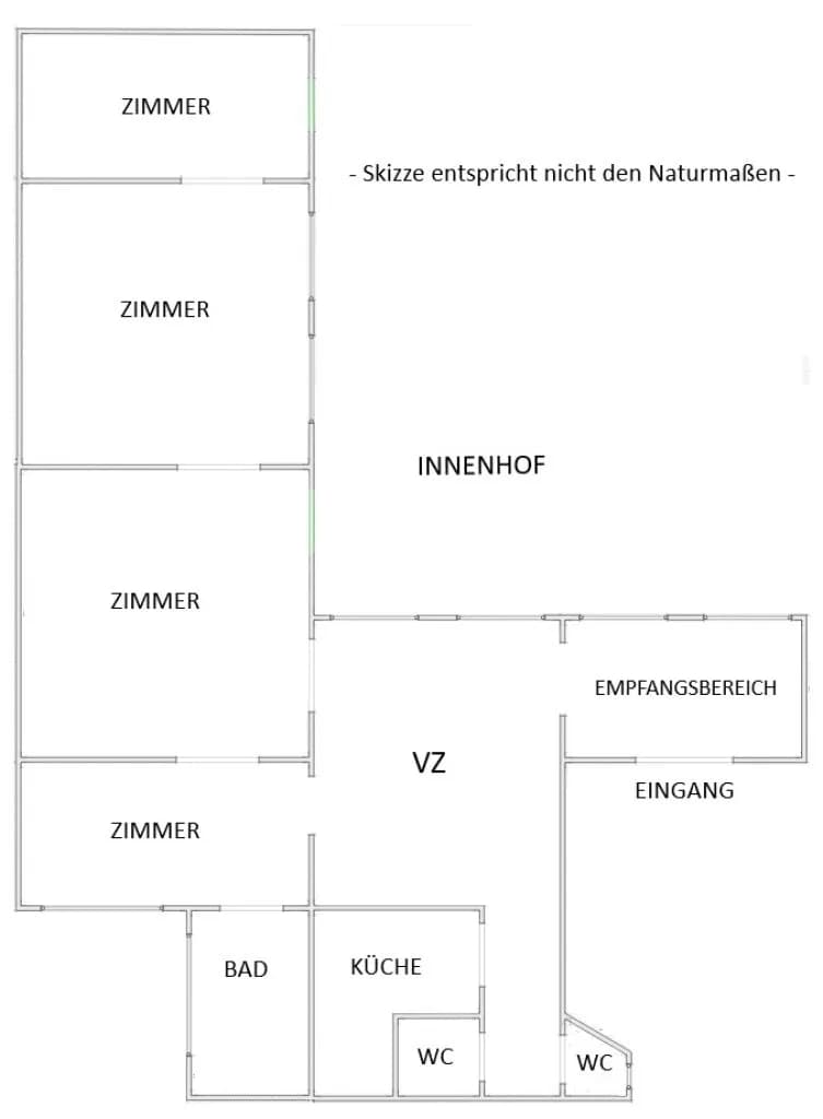 6-Zimmer-Gewerbeimmobilie mieten in Wien – 125 m², € 2.559 – Bild 35 von 35