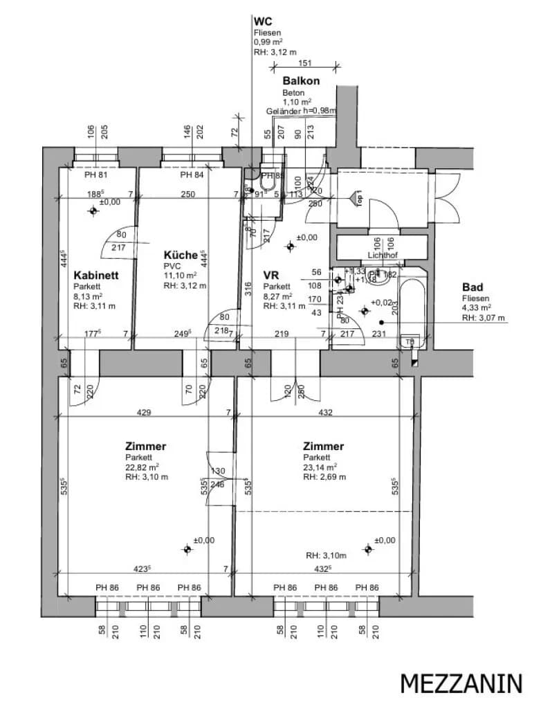 3-Zimmer-Wohnung kaufen in Wien – 78,78 m², € 430.000 – Bild 19 von 19